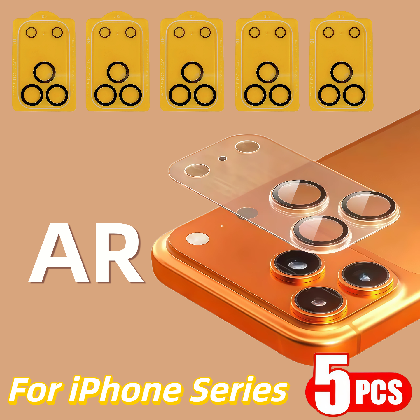 Tempered Glass Screen 9H - 5Pcs For iPhone 17 Air 16e