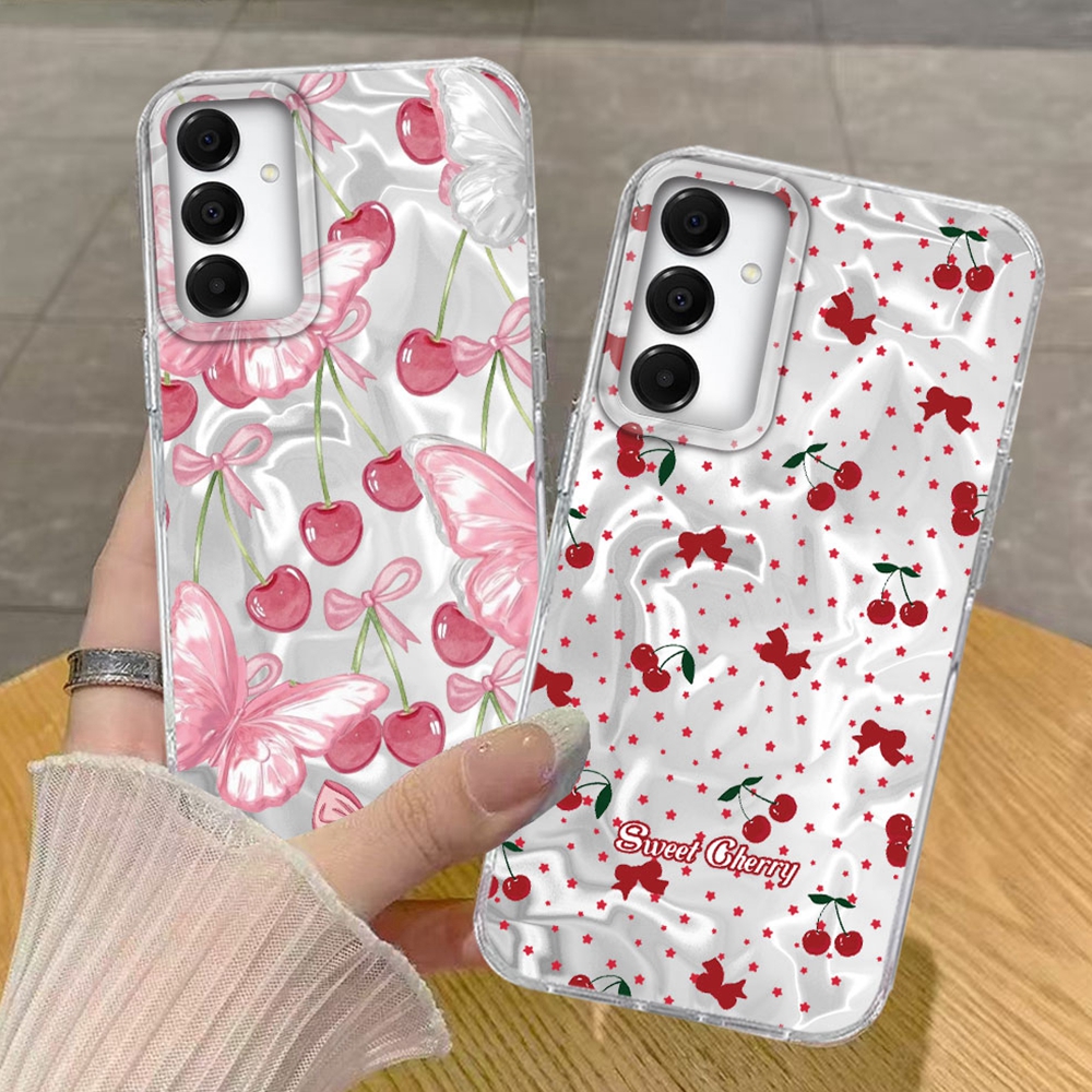 Matte Anti Glare Screen - Full Screen Cherry Girls Phone Case