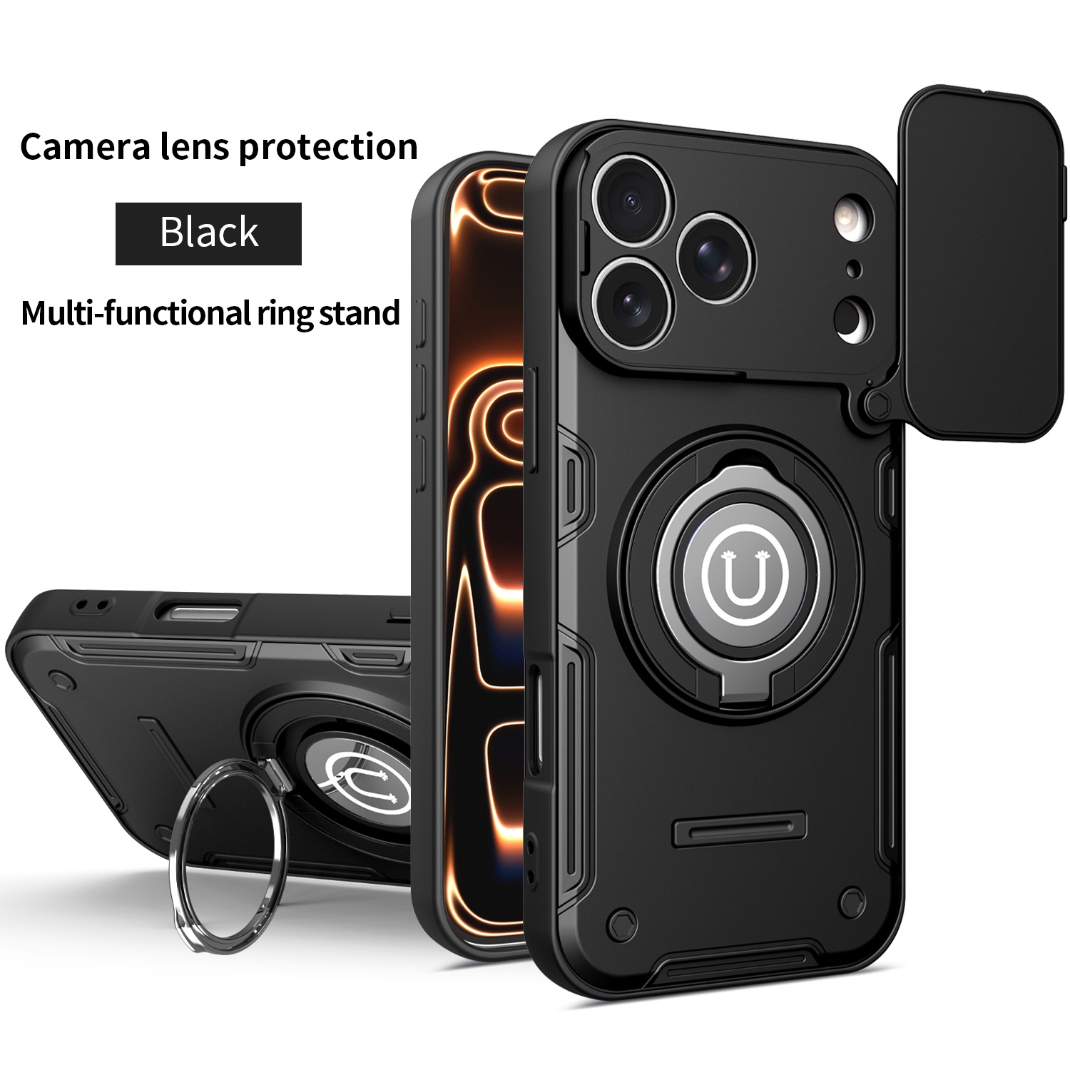 Shockproof Power Slide Camera  - Camera Lens Protector のレビューと価格