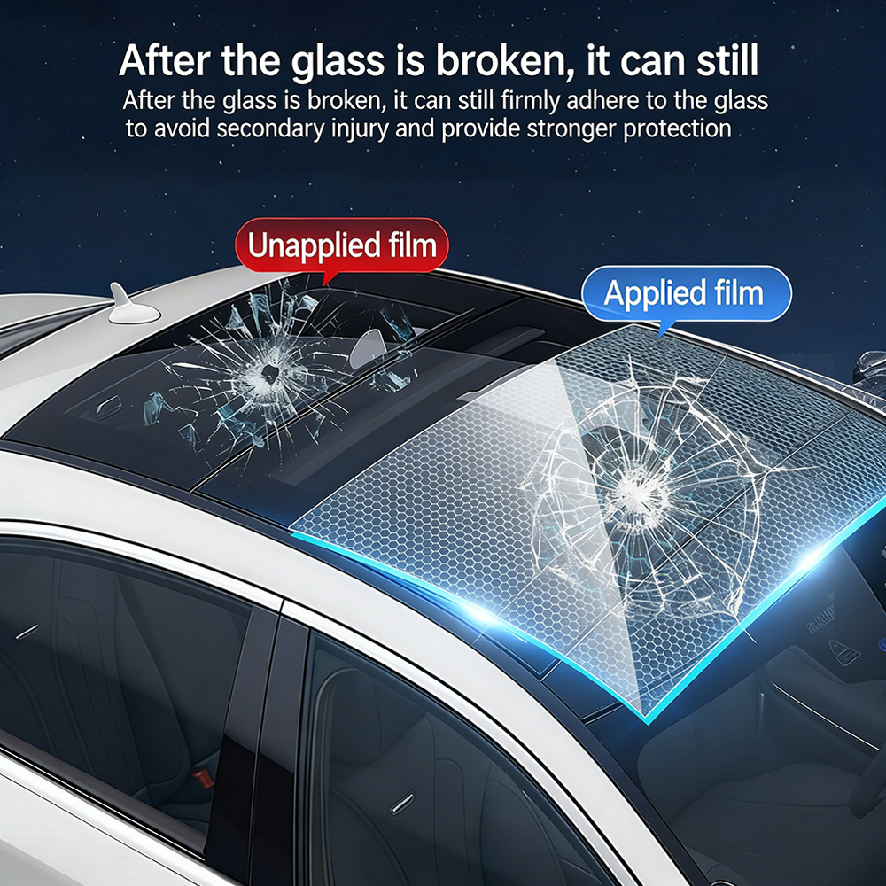 TPU PPF 7.5mil Car Sunroof Pro - Anti Blue Light Film のレビューと価格