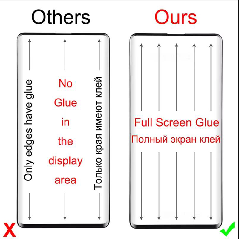 Full Glue Tempered Glass For X - Screen Alignment Tool のレビューと価格
