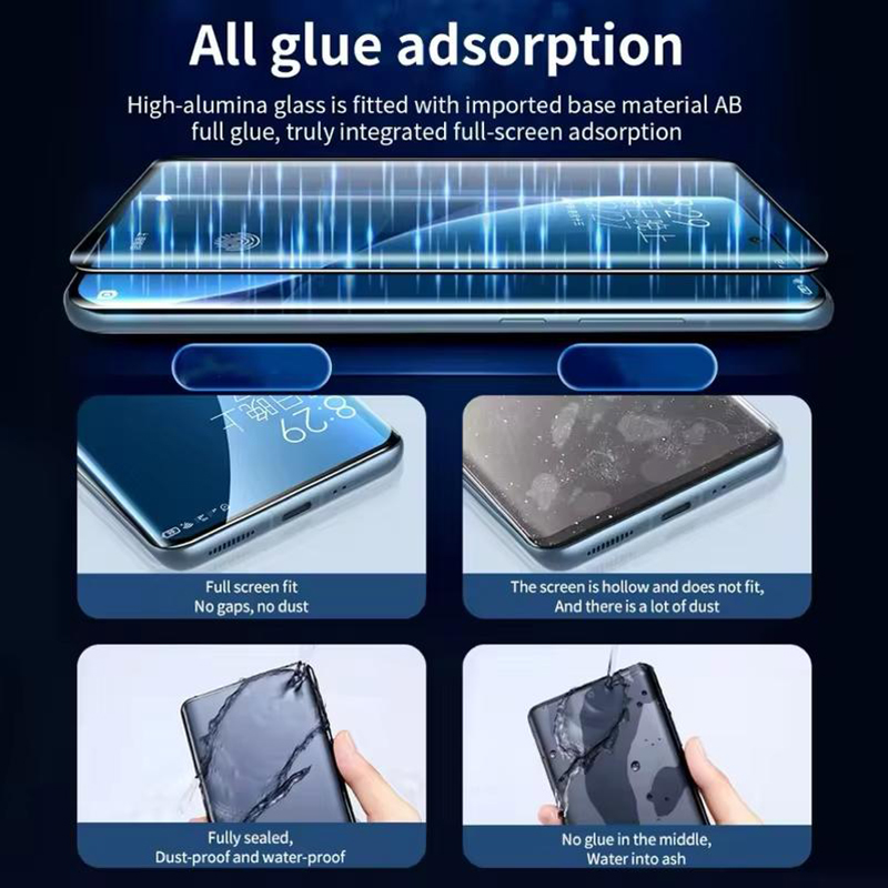 Full Glue Tempered Glass For X - Screen Alignment Tool のレビューと価格