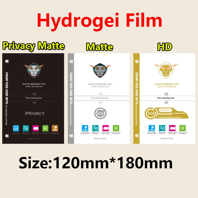 50PCS HD MATTE Privacy Frosted - Flexible Tpu Film のレビューと価格