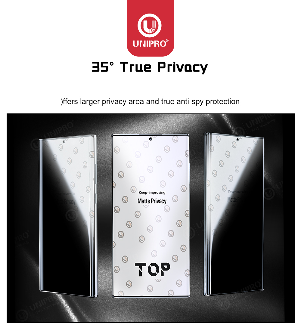 UNIPRO 50Pcs Full Coverage Ant - Flexible Tpu Film のレビューと価格