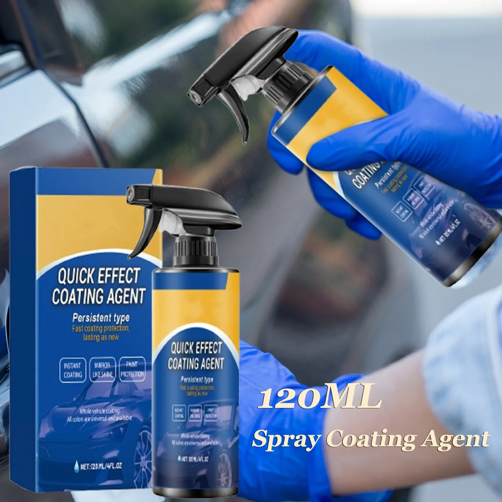 NEW Car Coating Spray Hydropho - Nano Liquid Coating のレビューと価格