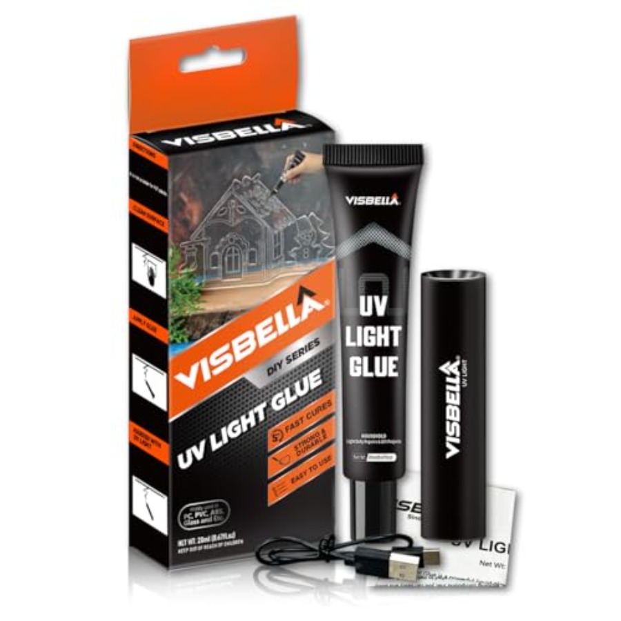 UV Light Glue Resin Kit with L - Liquid Uv Glue Kit のレビューと価格
