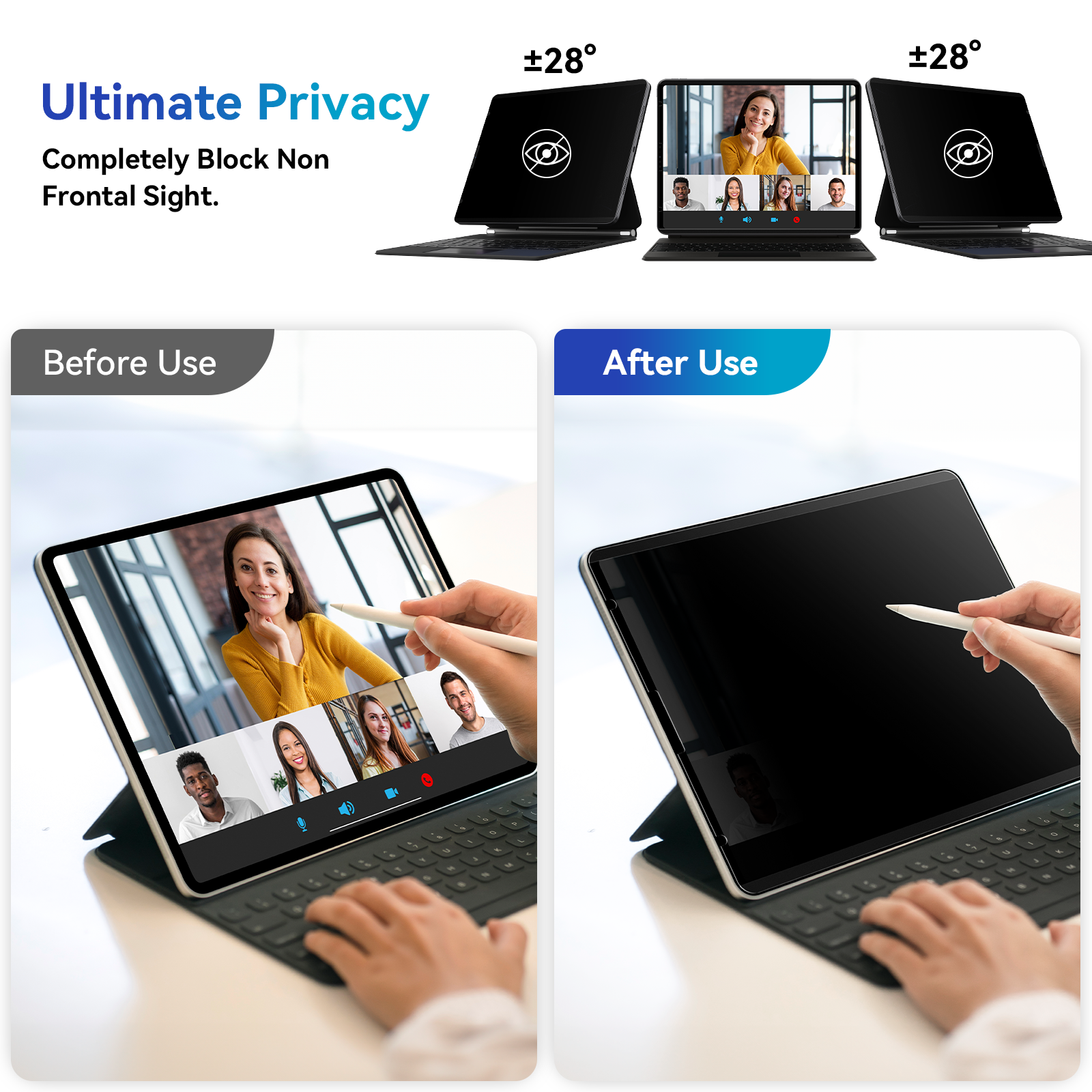 Protescreen 1PC Magnetic Priva - Privacy Filter 2Pack のレビューと価格