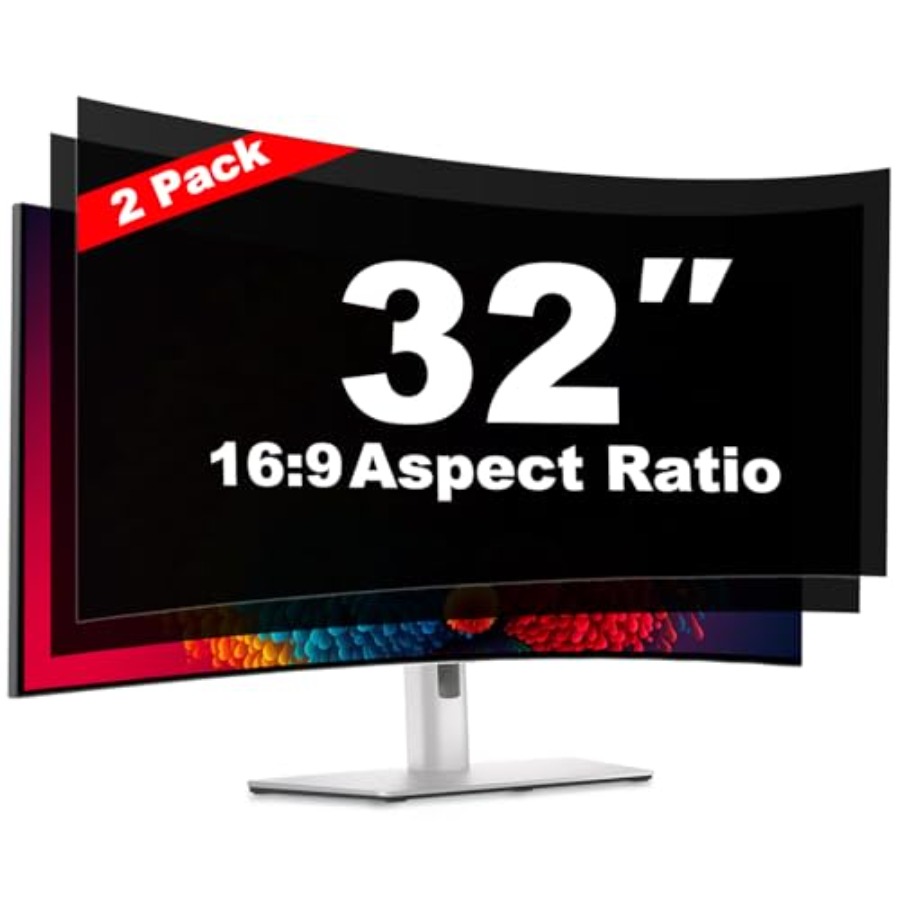 32 Inch Computer Privacy Scree - Privacy Filter 2Pack のレビューと価格