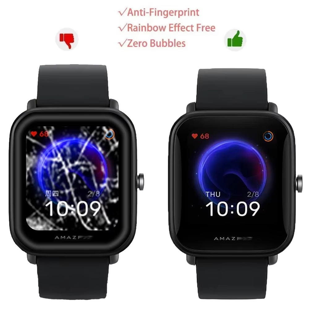 1-6 PCS Screen Protector Film  - Smartwatch Screen Film のレビューと価格
