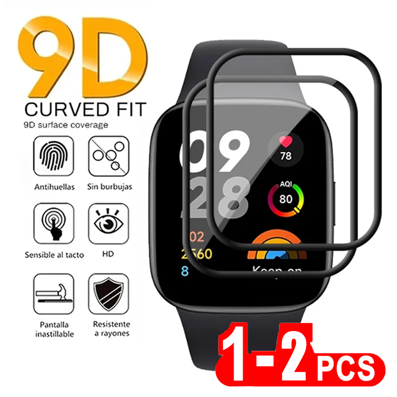 2 Pcs Tempered Glass for Redmi - Smartwatch Screen Film のレビューと価格