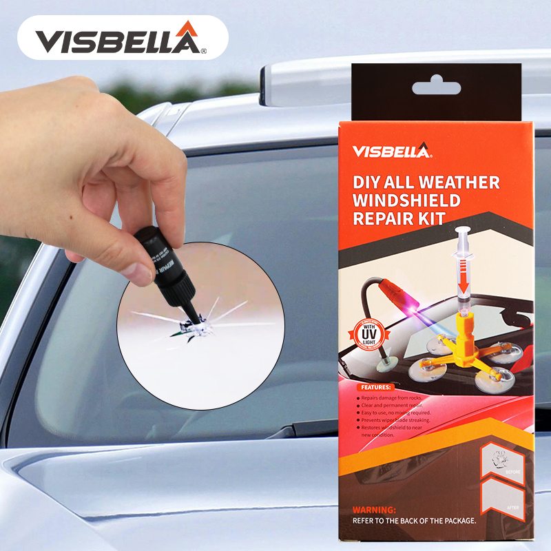 Visbella Car Windshield Repair - Liquid Uv Glue Kit のレビューと価格