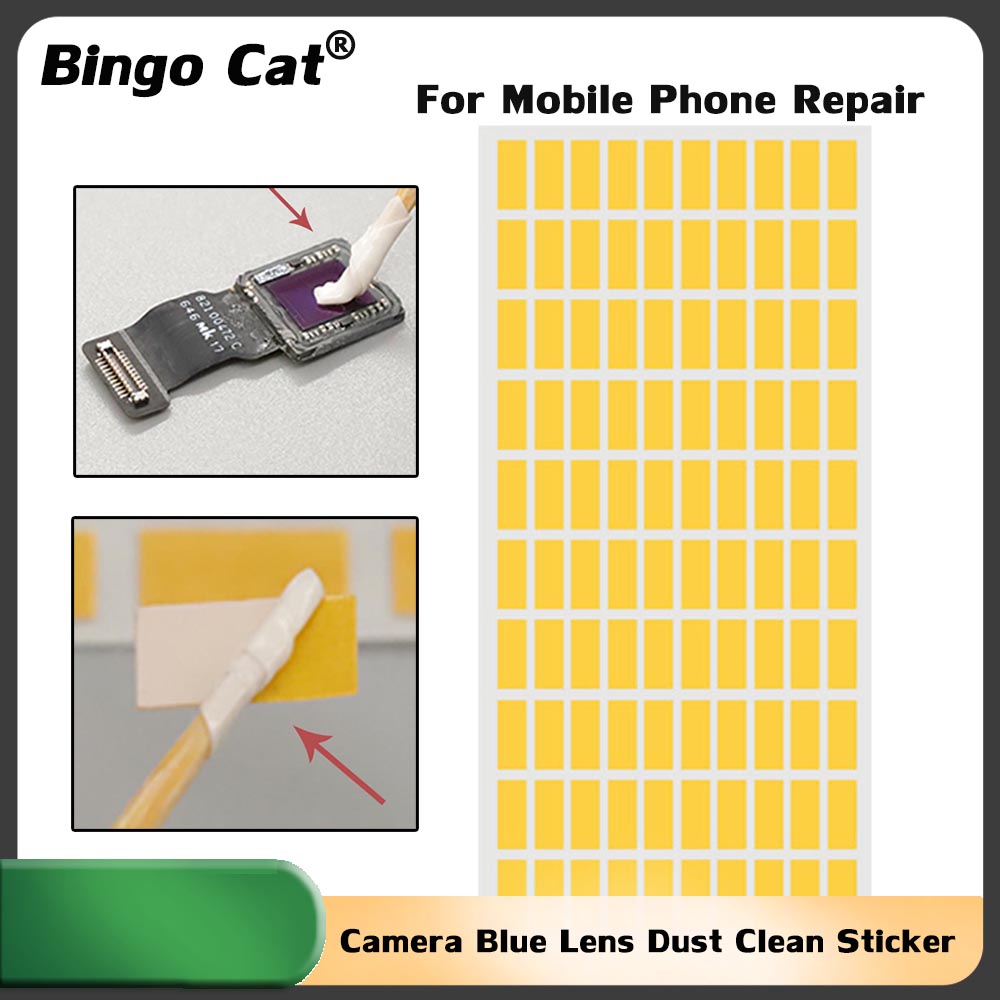 Rear Camera Blue Lens Dust Cle - Dust Removal Sticker のレビューと価格