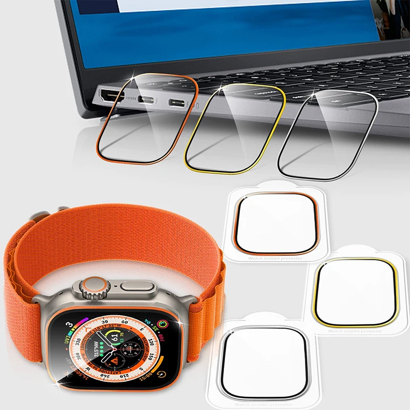 Tempered Glass for Apple Watch - Smartwatch Screen Film のレビューと価格
