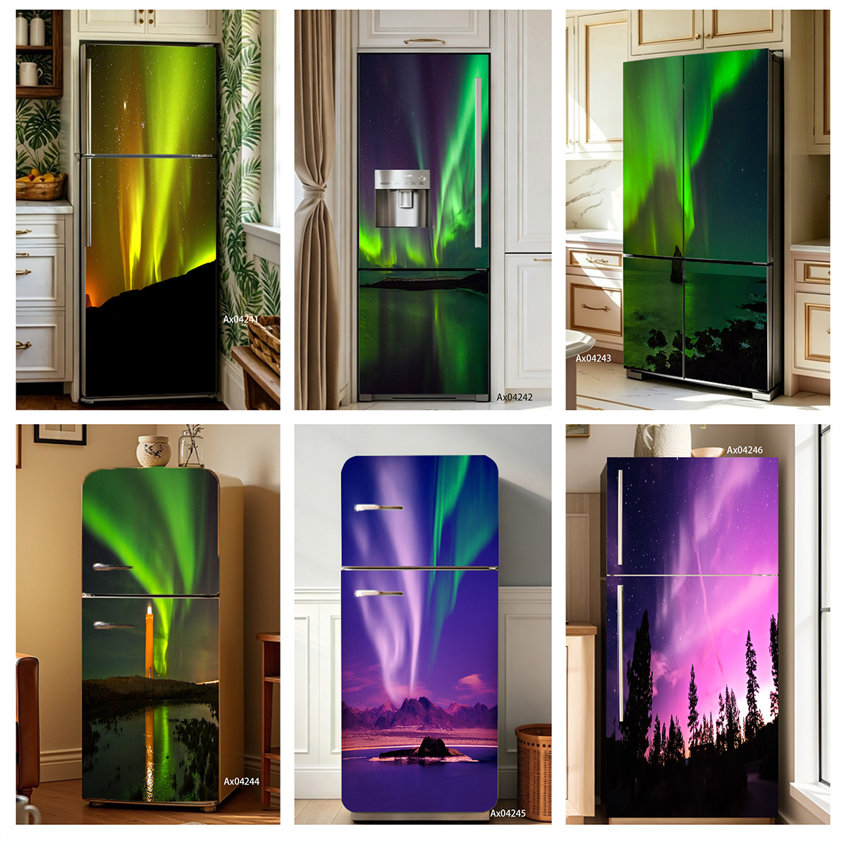 Aurora Borealis Northern Light - Full Cover Adhesive のレビューと価格