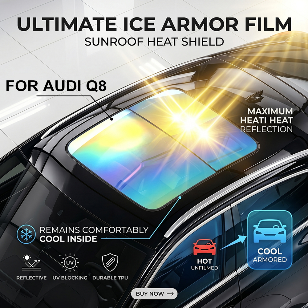 For Audi Q8 4M 2018-2025 7.5mi - Anti Blue Light Film のレビューと価格