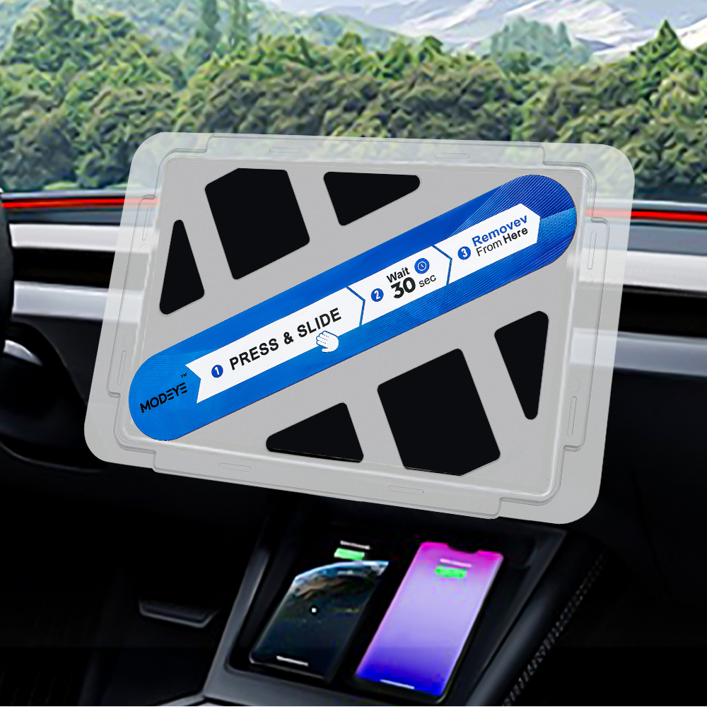 For Tesla Model 3 Y Car Naviga - Glass Protector Auto のレビューと価格