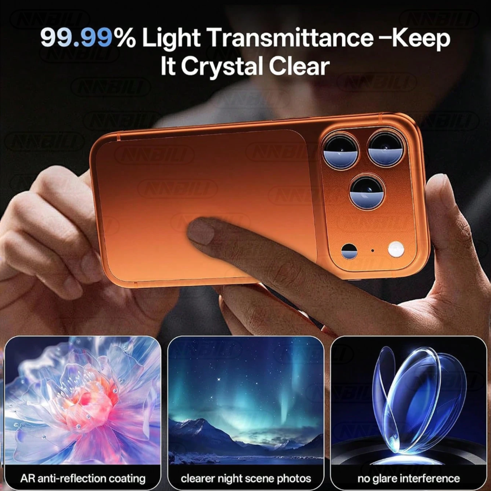 NNBILI 2Pcs For IPhone 17 Pro  - Tempered Glass Screen 9H のレビューと価格