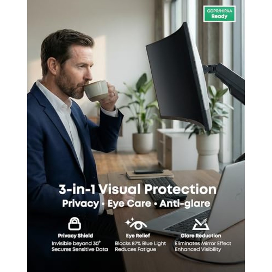 2-Pack 27 Inch Computer Privac - Privacy Filter 2Pack のレビューと価格
