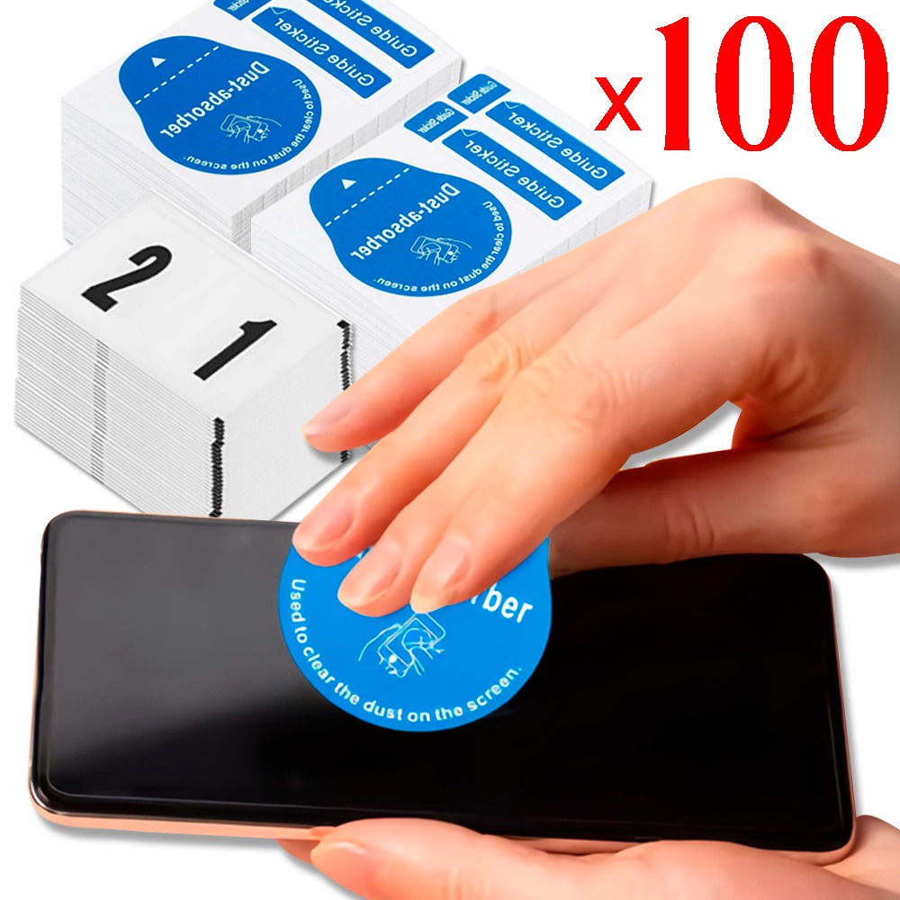 100/1Pcs Dust Removal Mobil Ph - Dust Removal Sticker のレビューと価格