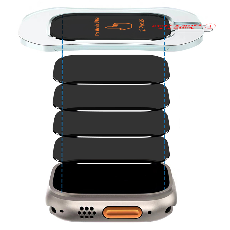 Privacy Screen Protector Film  - Screen Alignment Tool のレビューと価格