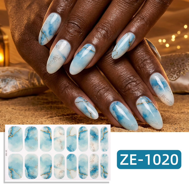 16Tips Glitter Marble Full Cov - Full Cover Adhesive のレビューと価格