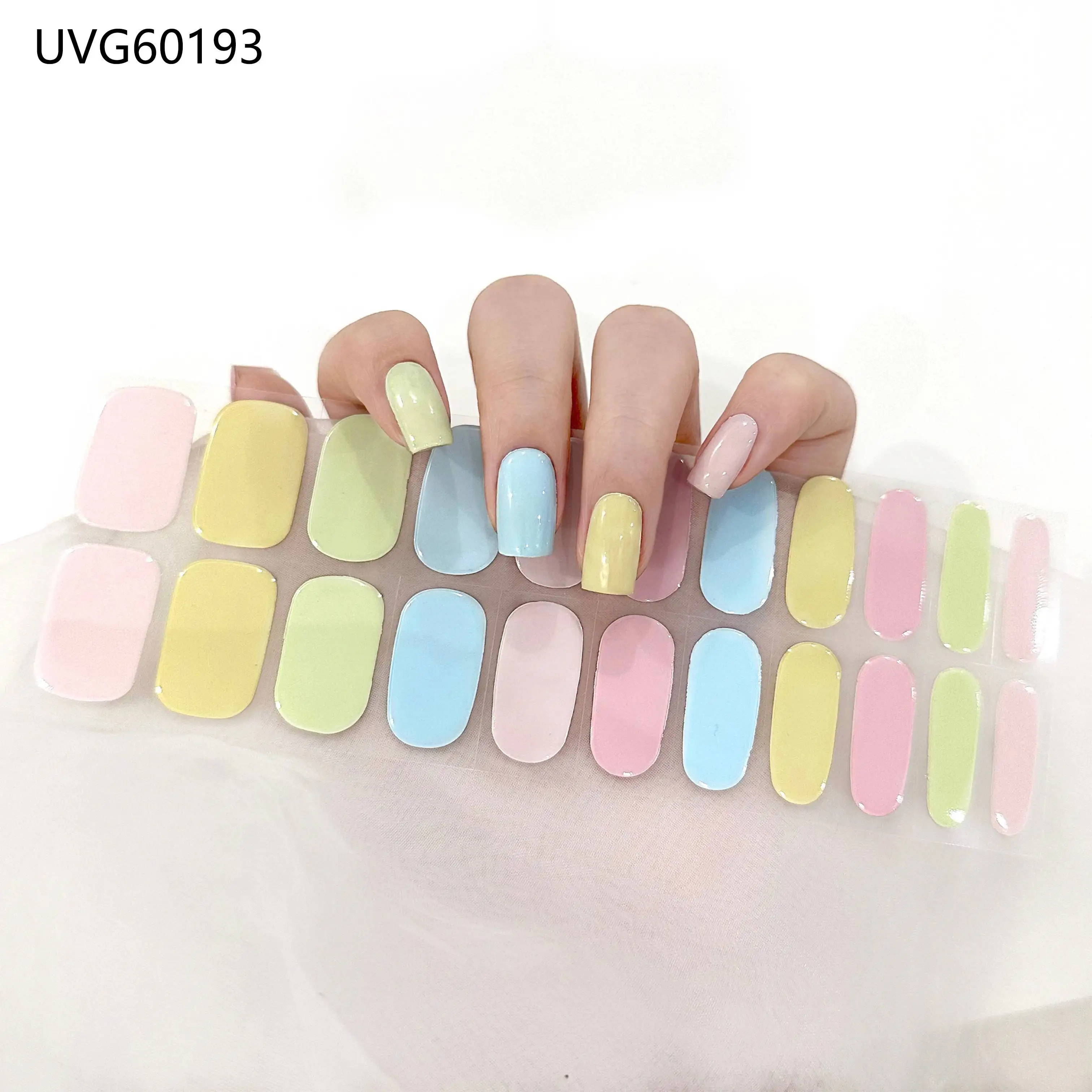 22Tips Semi-Cured Gel Nail Pat - Full Cover Adhesive のレビューと価格