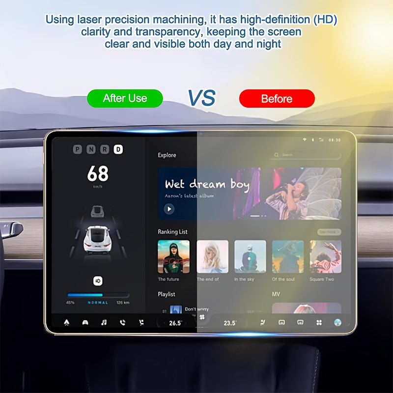 Tempered Glass Screen Protecto - Matte Anti Glare Screen のレビューと価格