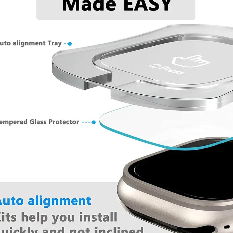 Easy Install 2Pcs Tempered Gla - Screen Alignment Tool のレビューと価格