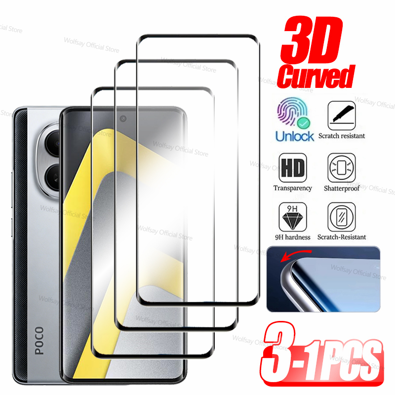 3/2/1 PCS 3D Curved Edge Glass - Curved Edge Screen のレビューと価格