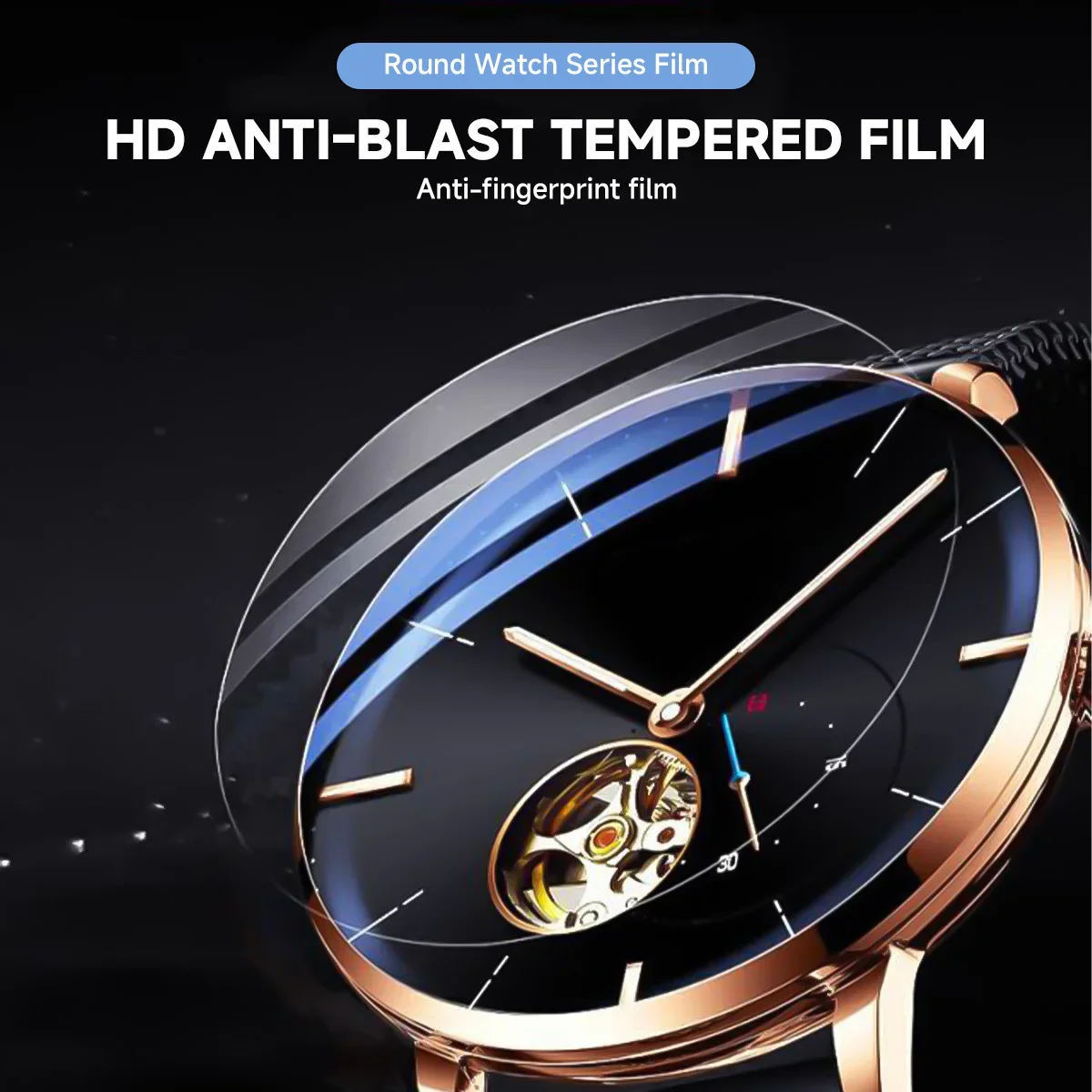 26-46mm Universal Tempered Gla - Smartwatch Screen Film のレビューと価格