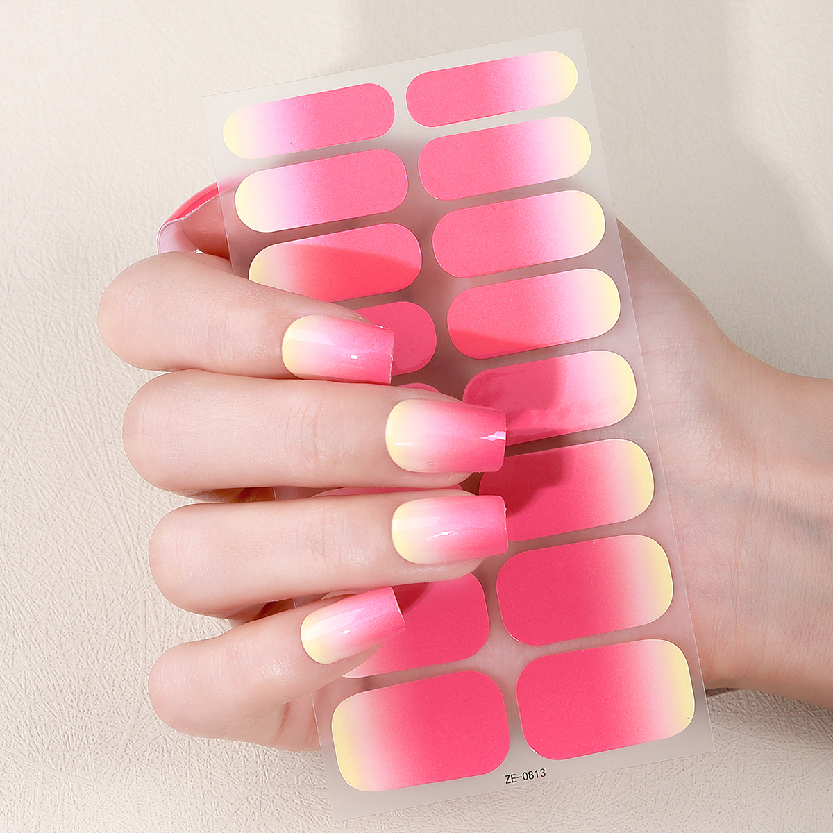 16Tips Full Cover Gradient Nai - Full Cover Adhesive のレビューと価格