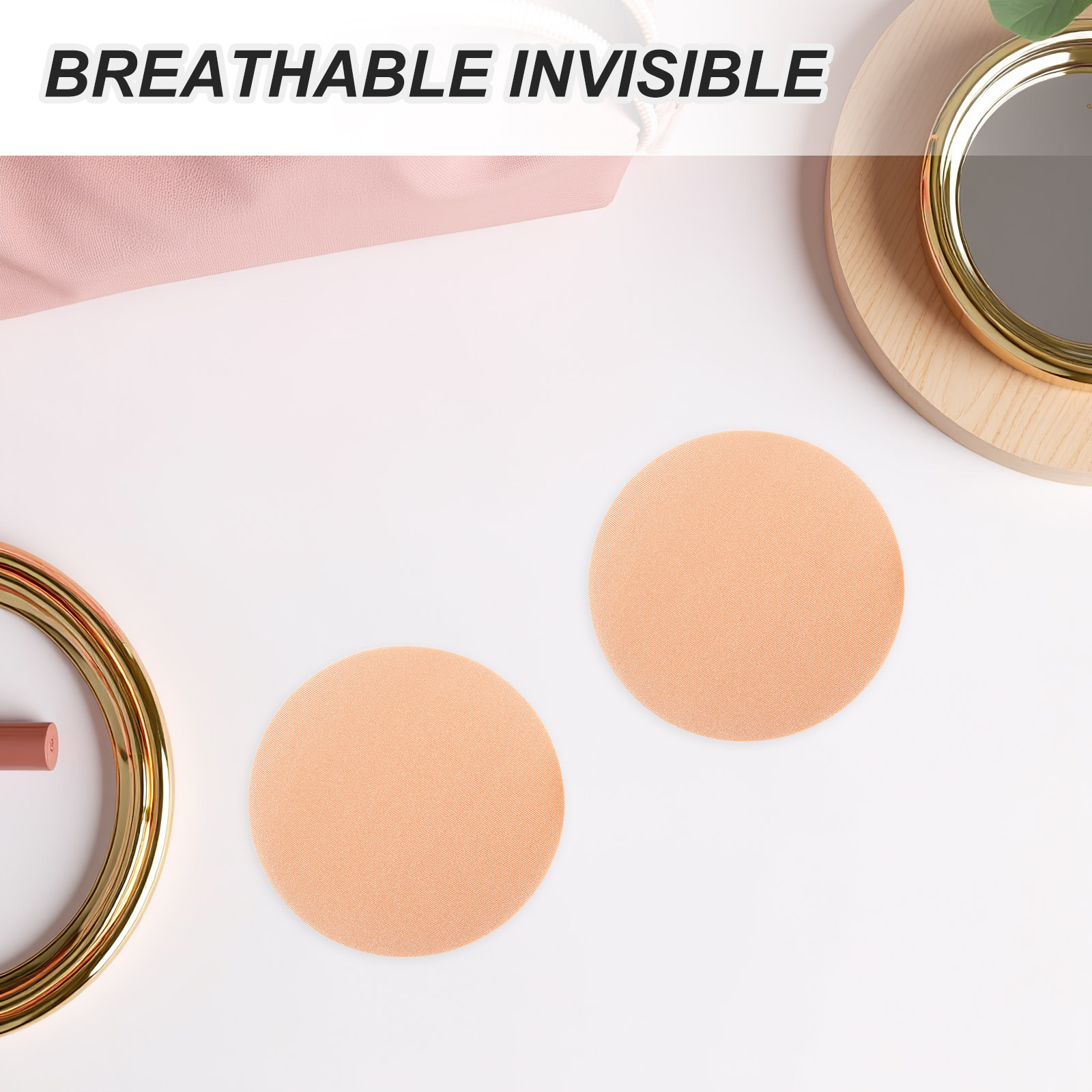 4Pairs Invisible Nipple Covers - Full Cover Adhesive のレビューと価格
