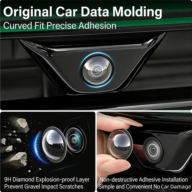 4pcs Car Camera Protective Cov - Camera Lens Protector のレビューと価格