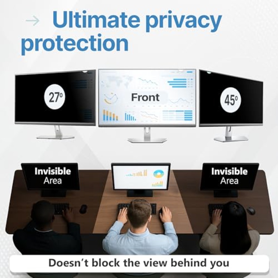 2 Pack 22 Inch 16:9 Privacy Sc - Privacy Filter 2Pack のレビューと価格