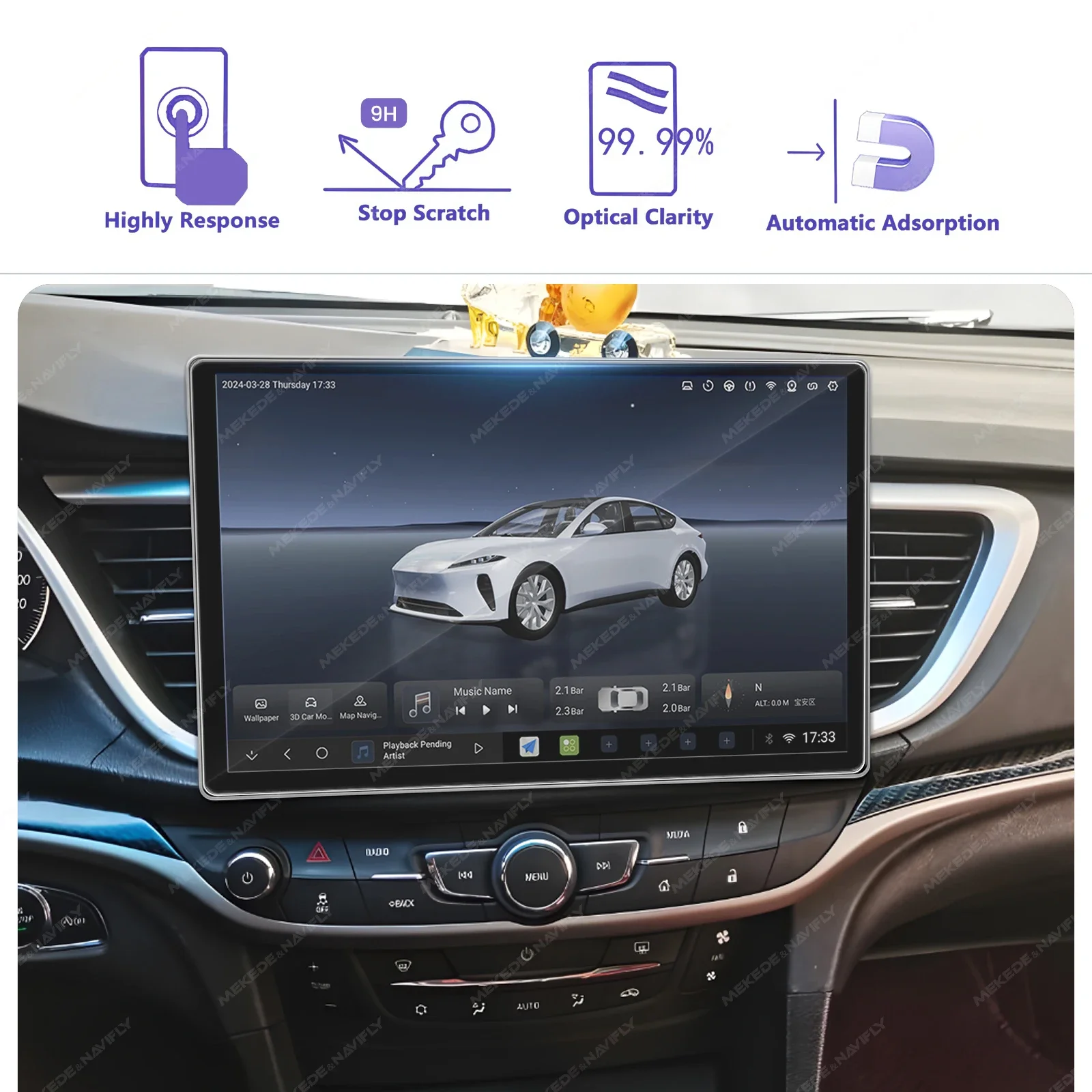 Protector Film Sticker for 11. - Glass Protector Auto のレビューと価格