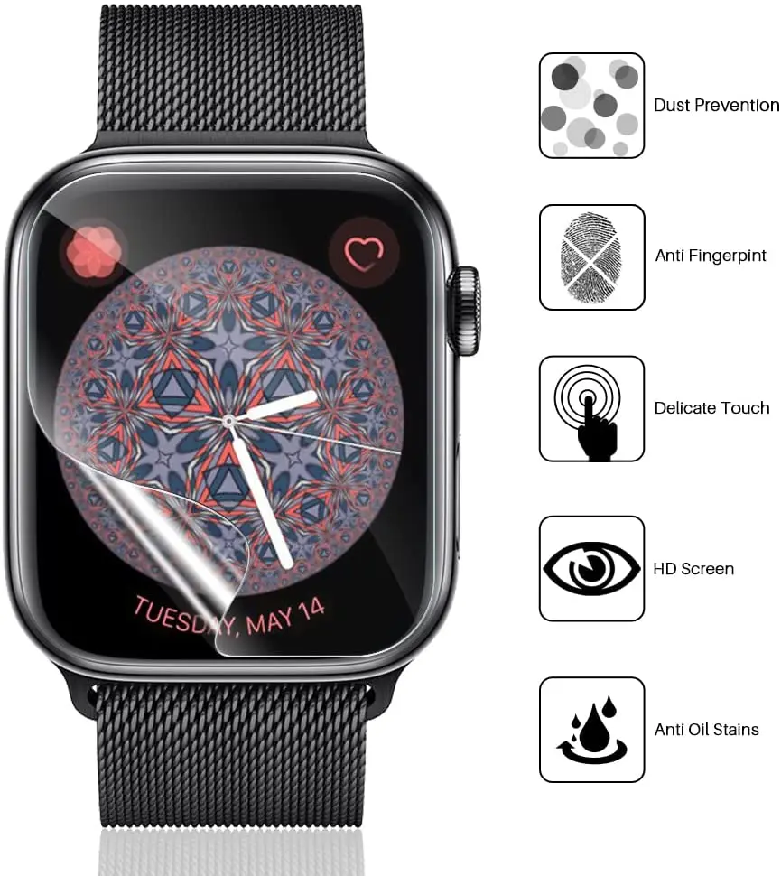 Screen Protector for Apple Wat - Hydrogel Screen Protector のレビューと価格