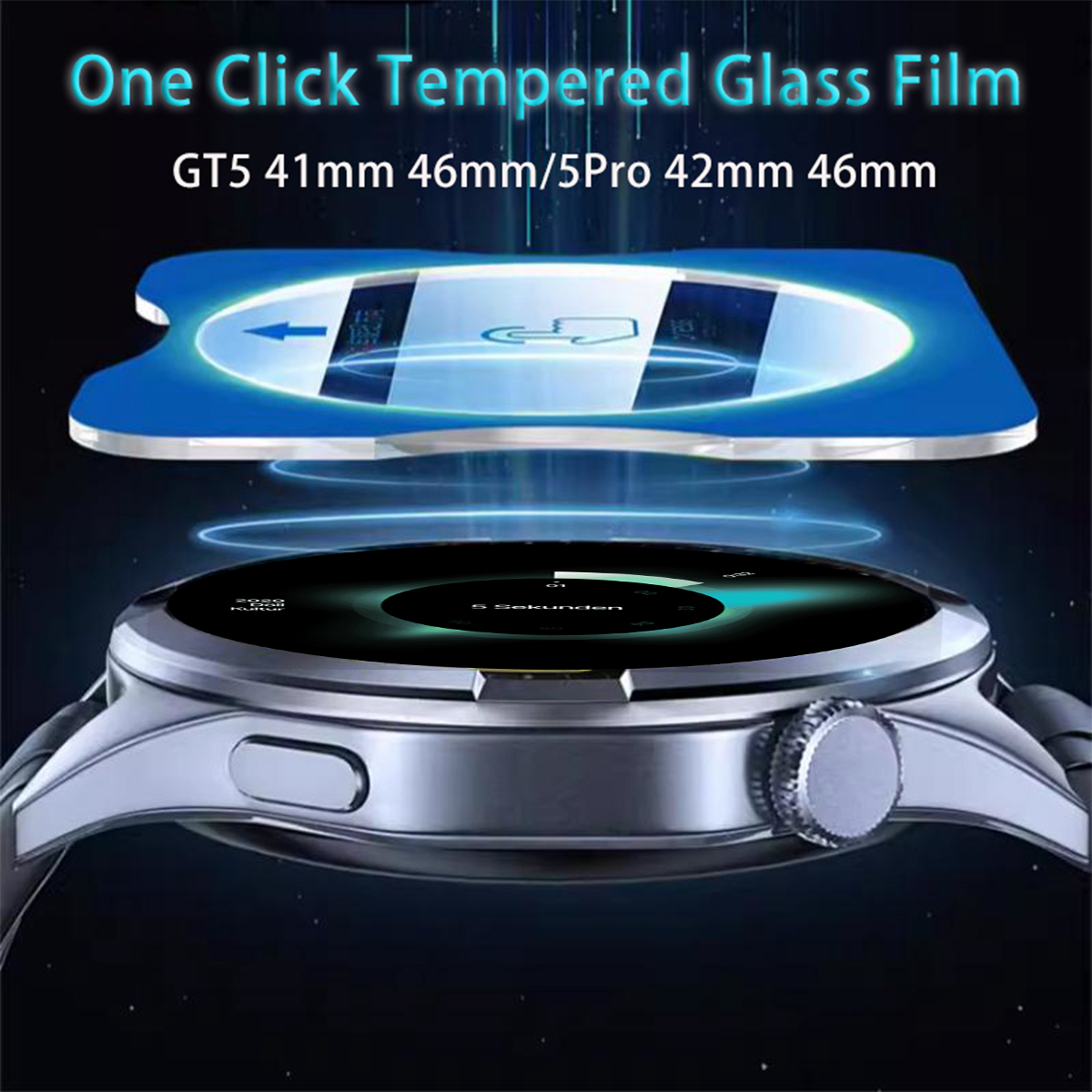 1-5PCS Tempered Glass For Huaw - Screen Alignment Tool のレビューと価格