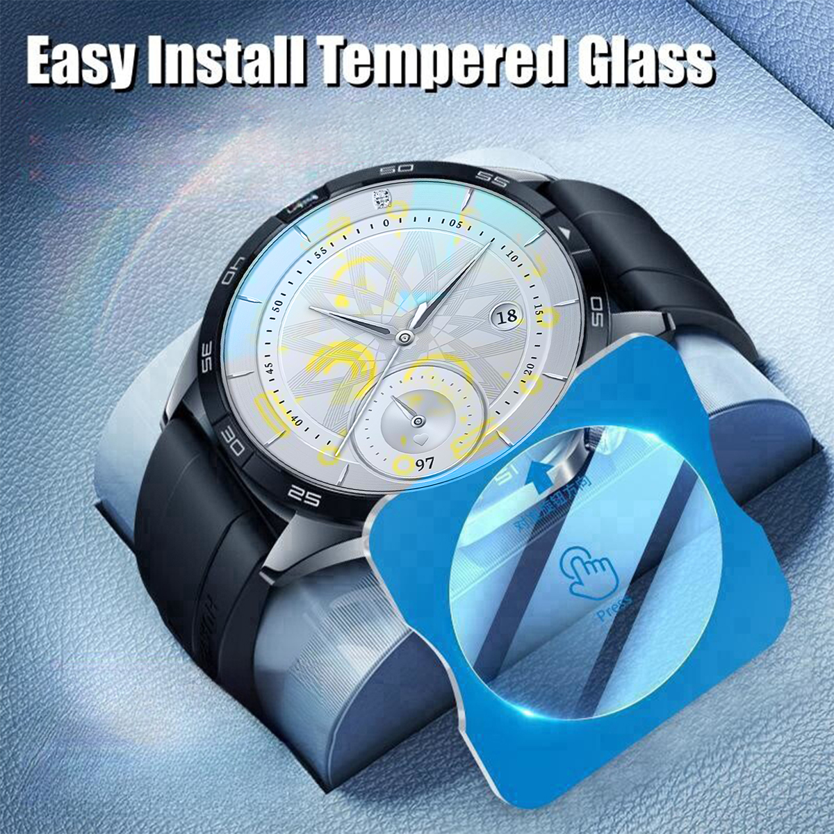1-5PCS Tempered Glass For Huaw - Screen Alignment Tool のレビューと価格
